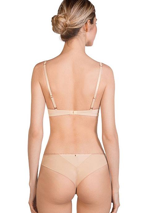 Mioocchi трусы бразилиана Crystall 7835, Бежевый