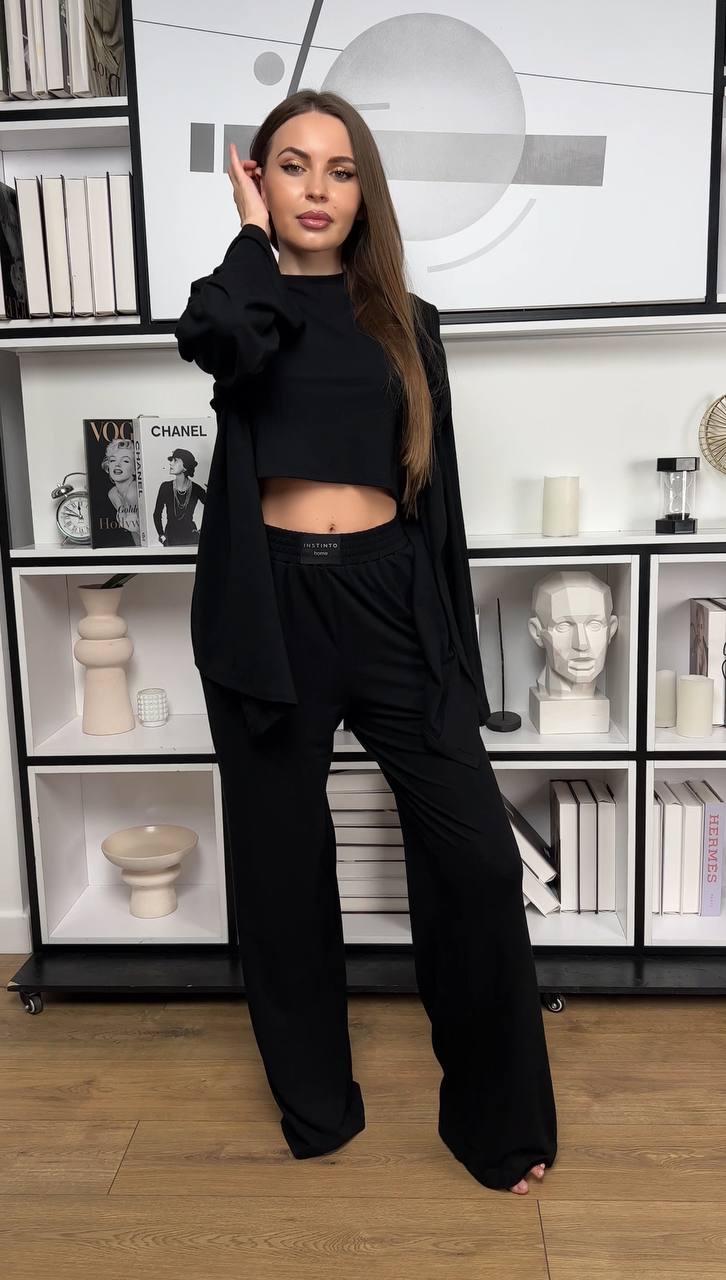 Instinto костюм тройка Andry, Черный