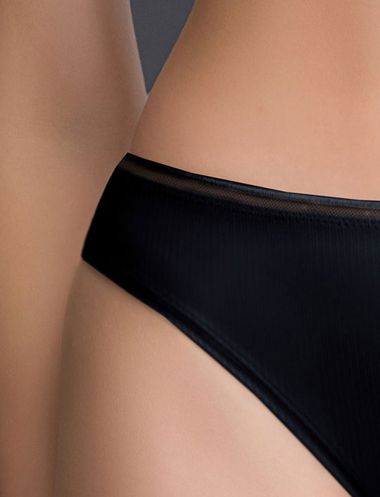 Mioocchi трусы бразилиана Michelle 8460 (чз), Черный