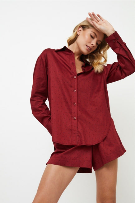 Aruelle пижама Vittoria, Бордовый*