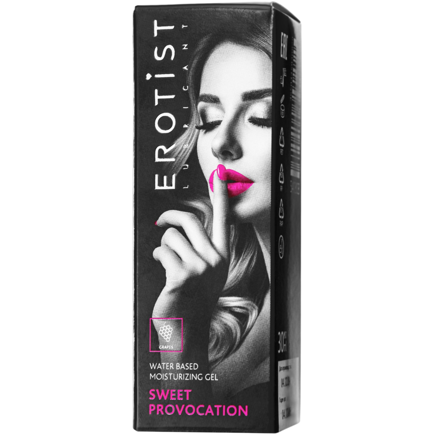 Erotist съедобный гель Sweet Provocation вкусом винограда, 30 мл.
