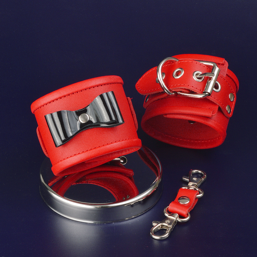Sitabella наручники с бантиком 3163-2, Красный 