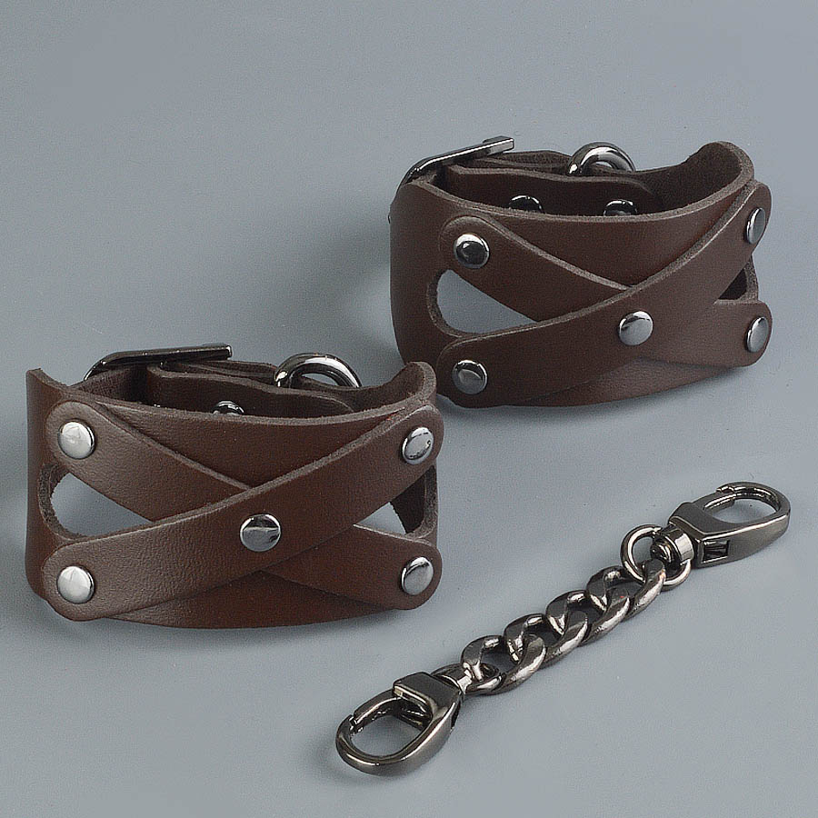 Sitabella наручники Цезарь 3404-8, Коричневый