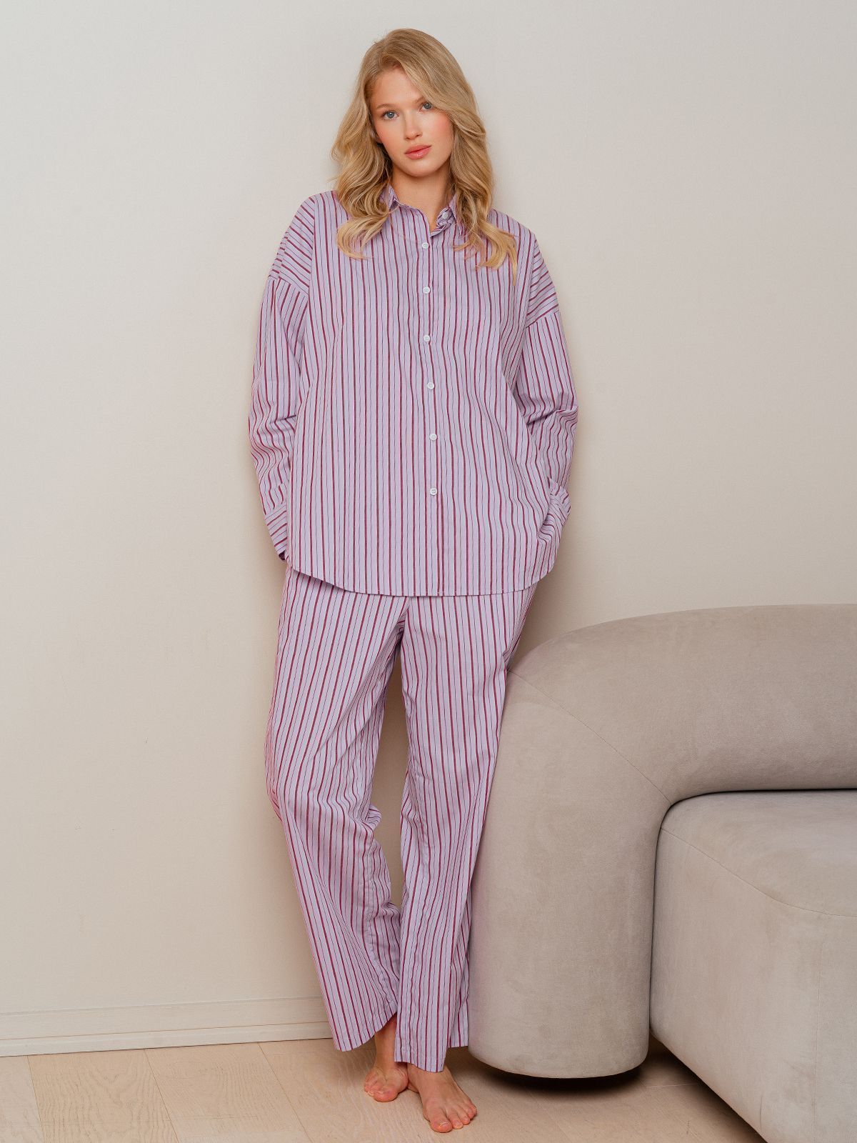 Indefini пижама 4305TCC (чз), Сиреневый