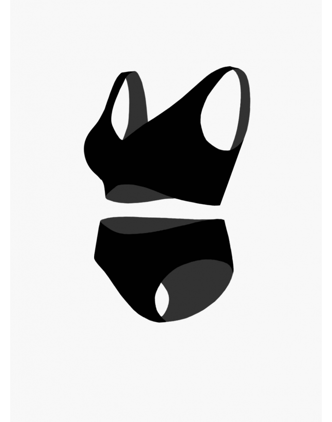 Indefini комплект 316100-2130WXY (чз), Черный