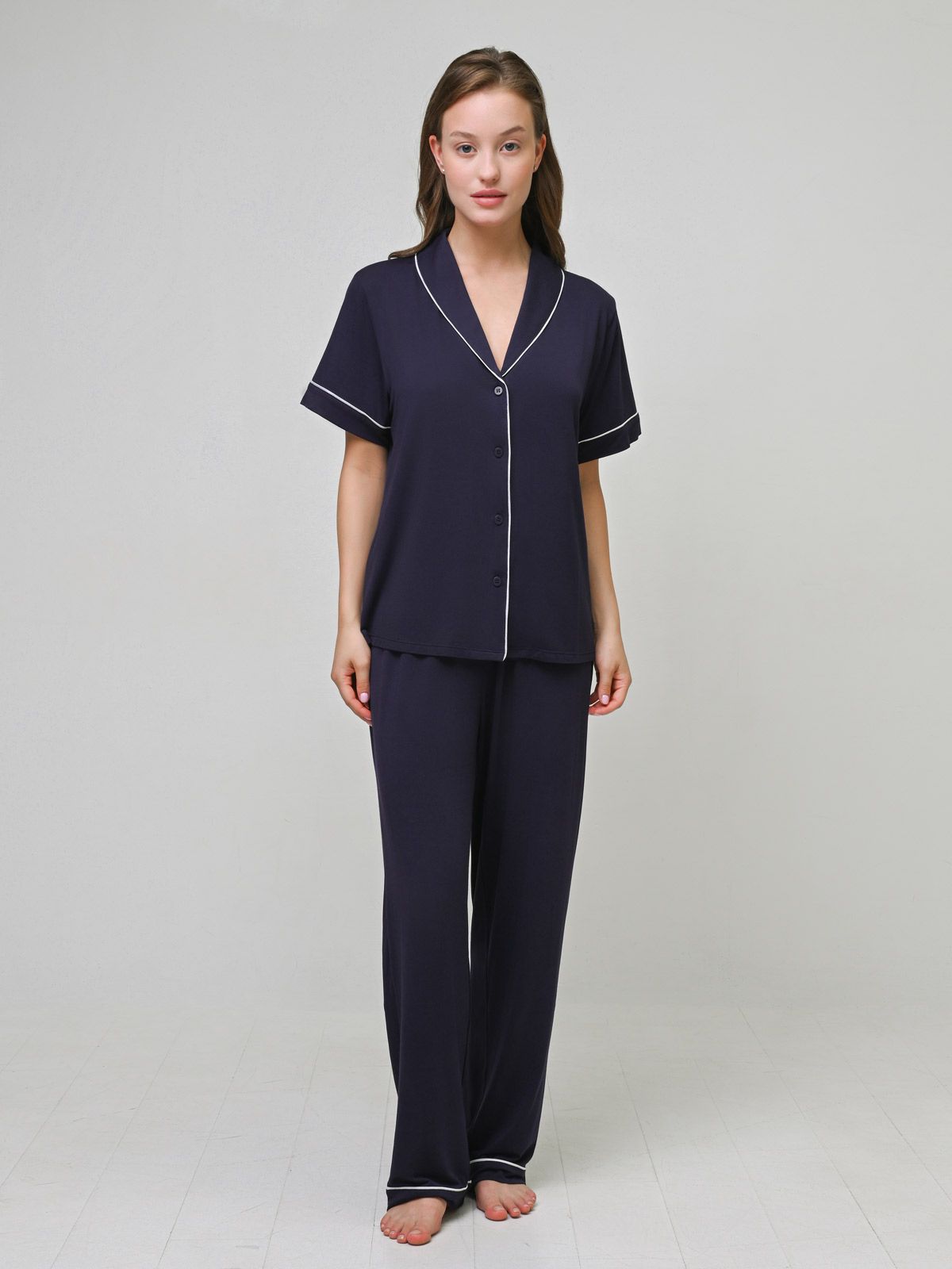 Indefini пижама 4263TBC (чз), Синий