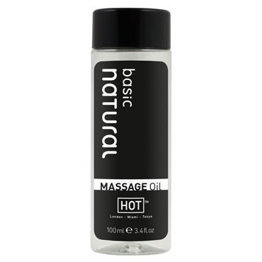 HOT массажное масло Basic Natural, 100 мл.