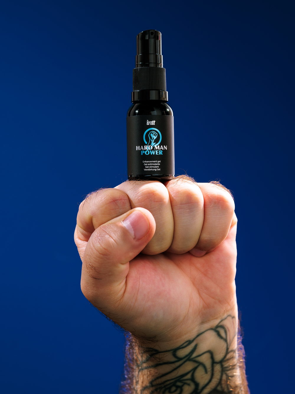 Intt массажный гель Hard Man Power, 15 мл