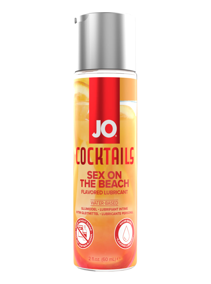 Jo вкусовой лубрикант на водной основе Секс на пляже, 60 мл.