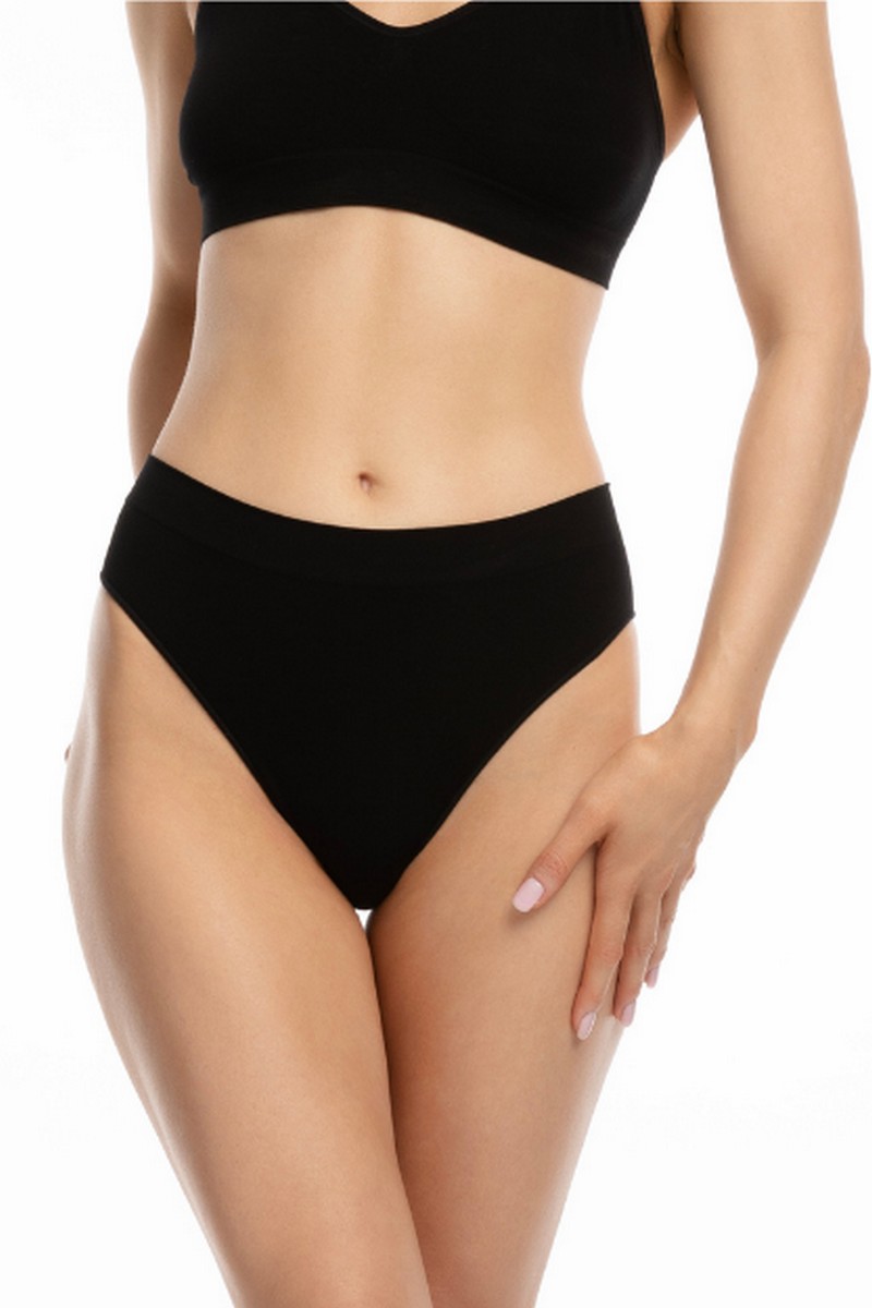 Julimex трусы слипы BAMBOO BIKINI, Черный