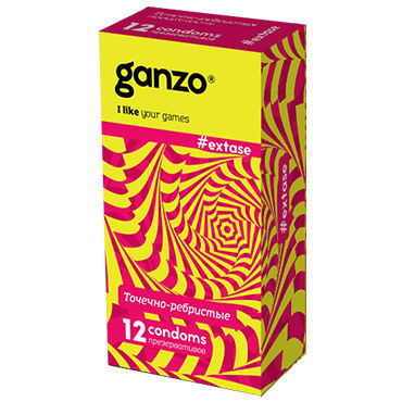 Ganzo презервативы Extase, 12 шт.