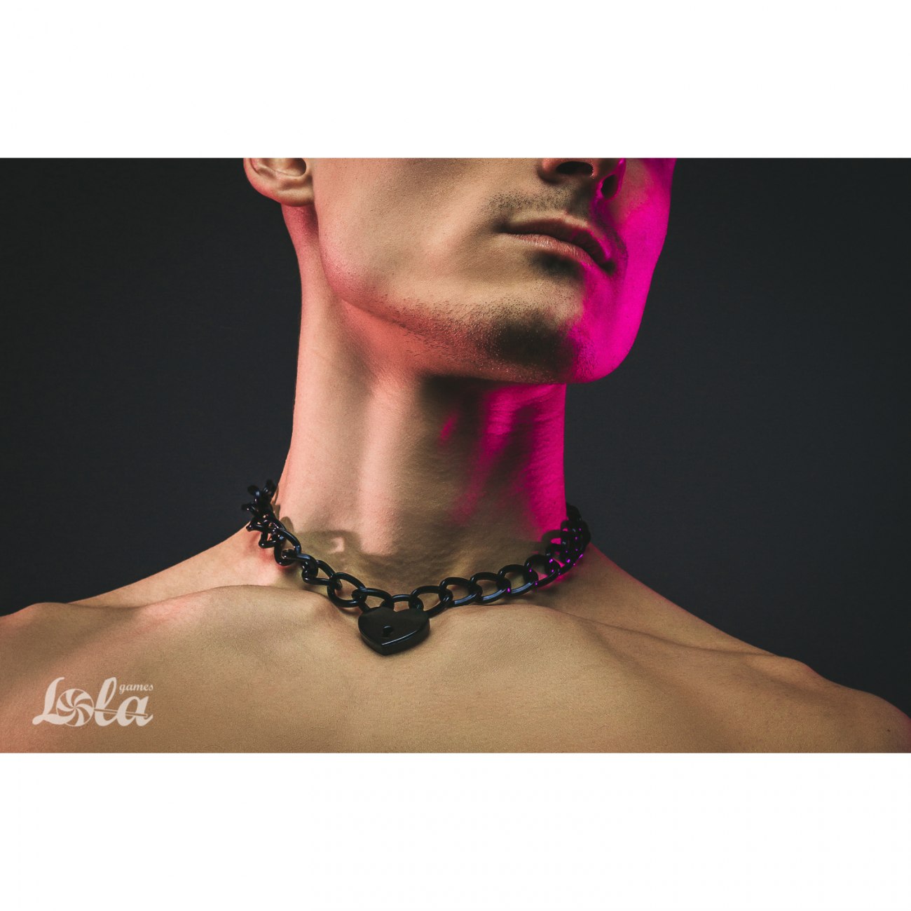 Lola Games ошейник с ключиком Party Hard Embrace Black, Черный*