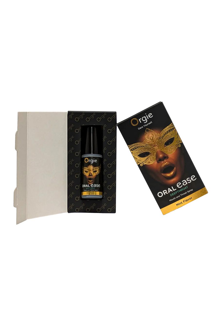 Orgie мятный оральный спрей с охлаждающим эффектом Oral Ease Deepthroat, 15 мл