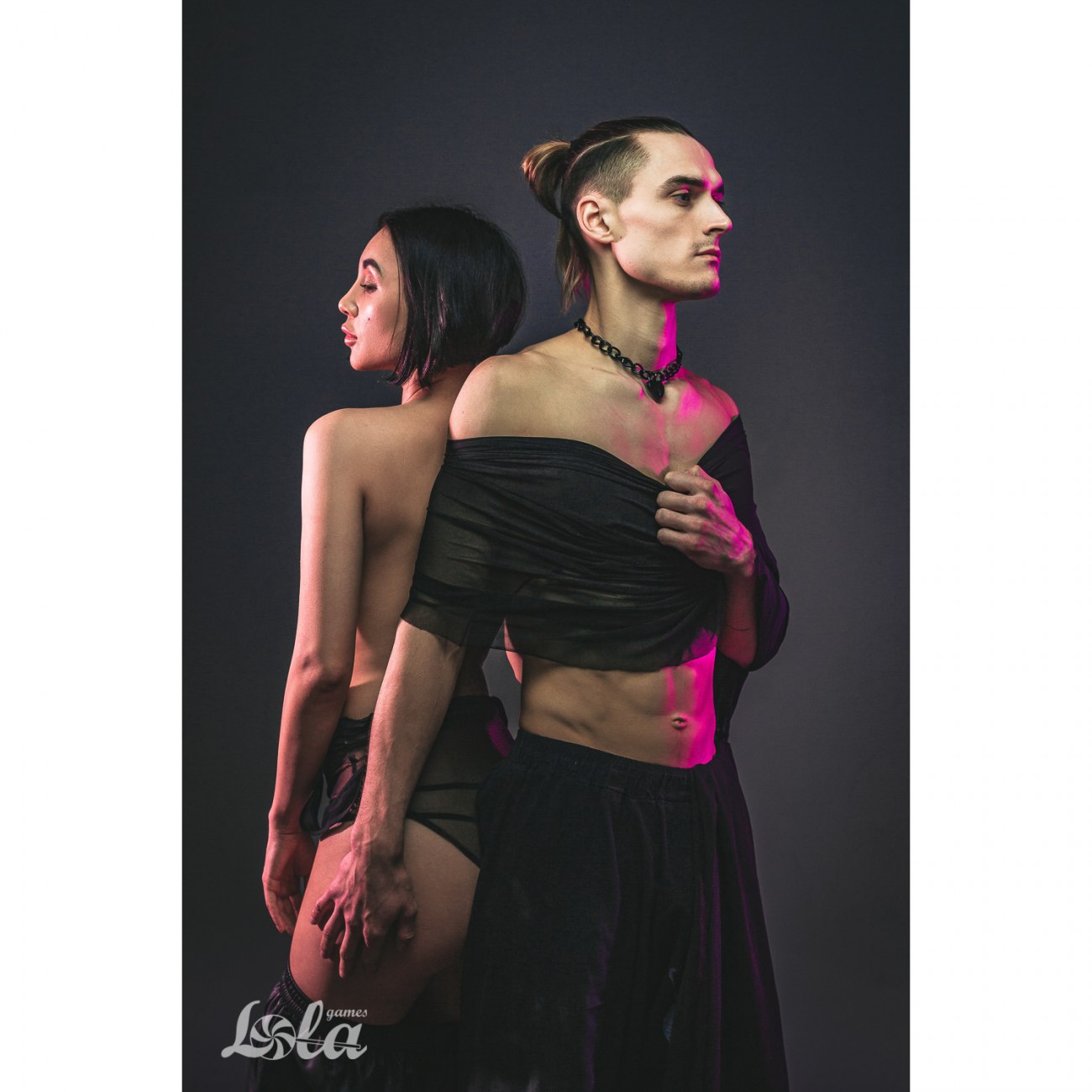 Lola Games ошейник с ключиком Party Hard Embrace Black, Черный*