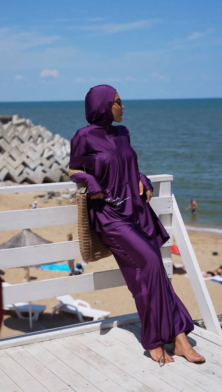 Instinto майка для буркини Sport, Фиолетовый