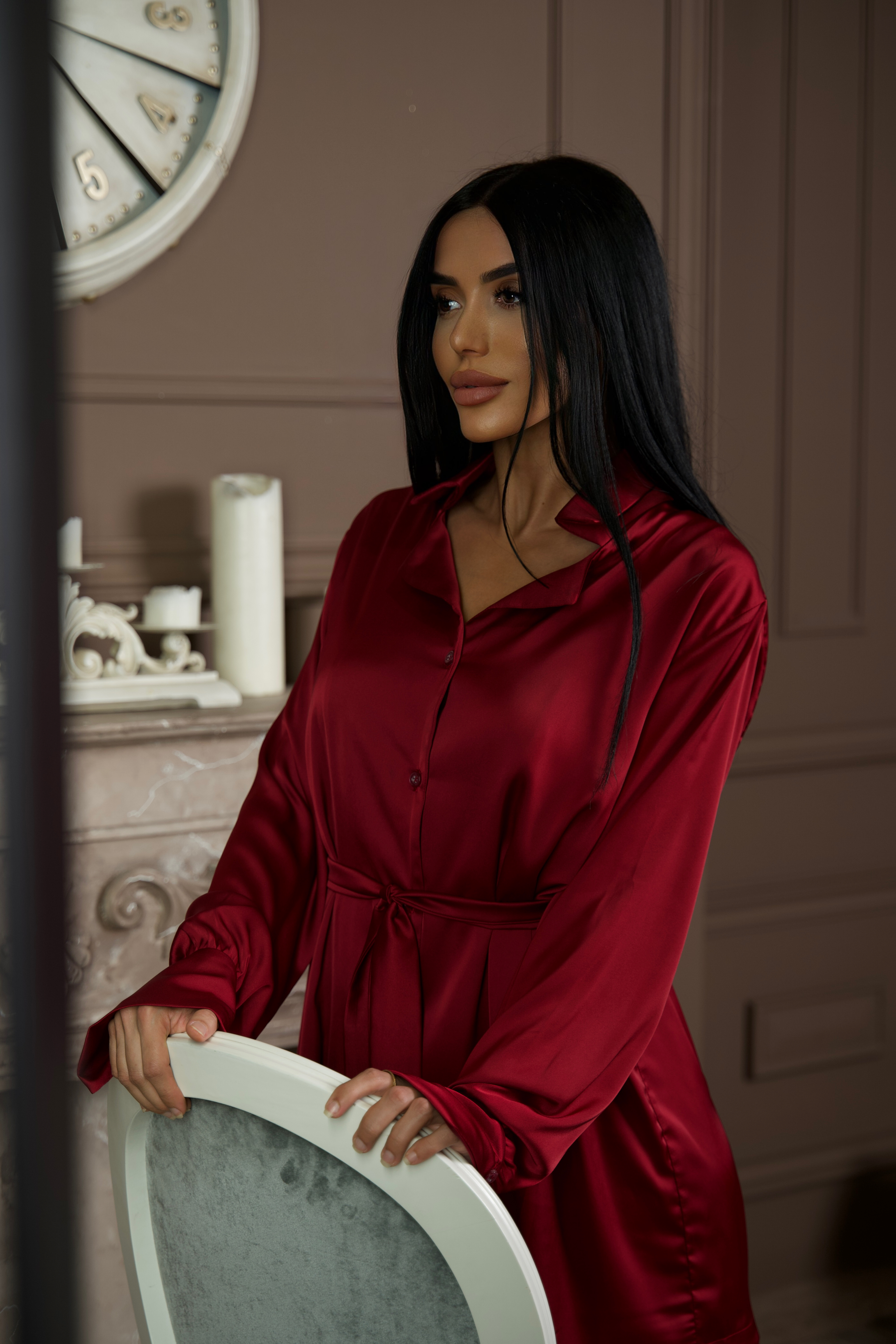 Instinto костюм Billy, Бордовый