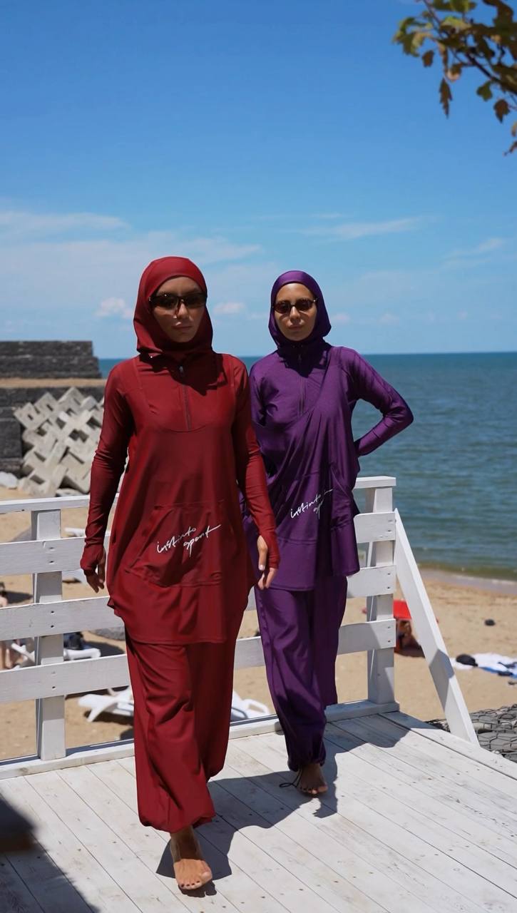 Instinto буркини комбез макси Zazoo, Фиолетовый