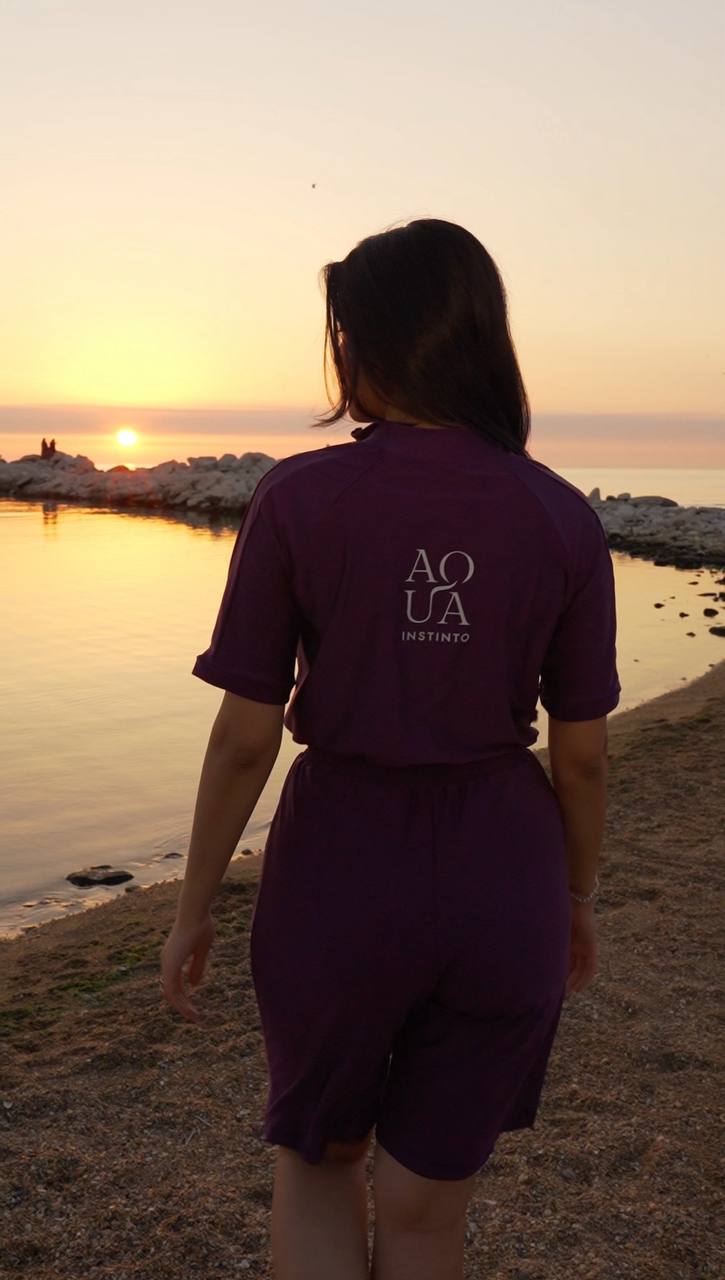 Instinto буркини комбез мини Sport, Фиолетовый