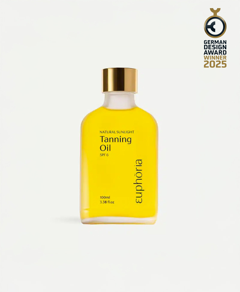 Euphoria масло для загара SPF6, 100 мл.