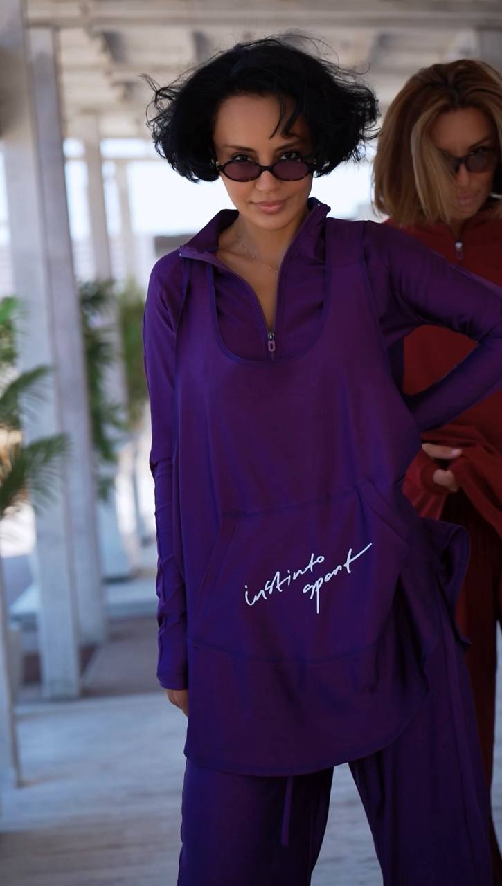 Instinto майка для буркини Sport, Фиолетовый