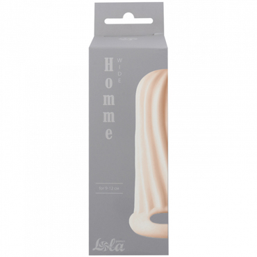 Lola Toys насадка Homme Wide 9-12 см, Бежевый