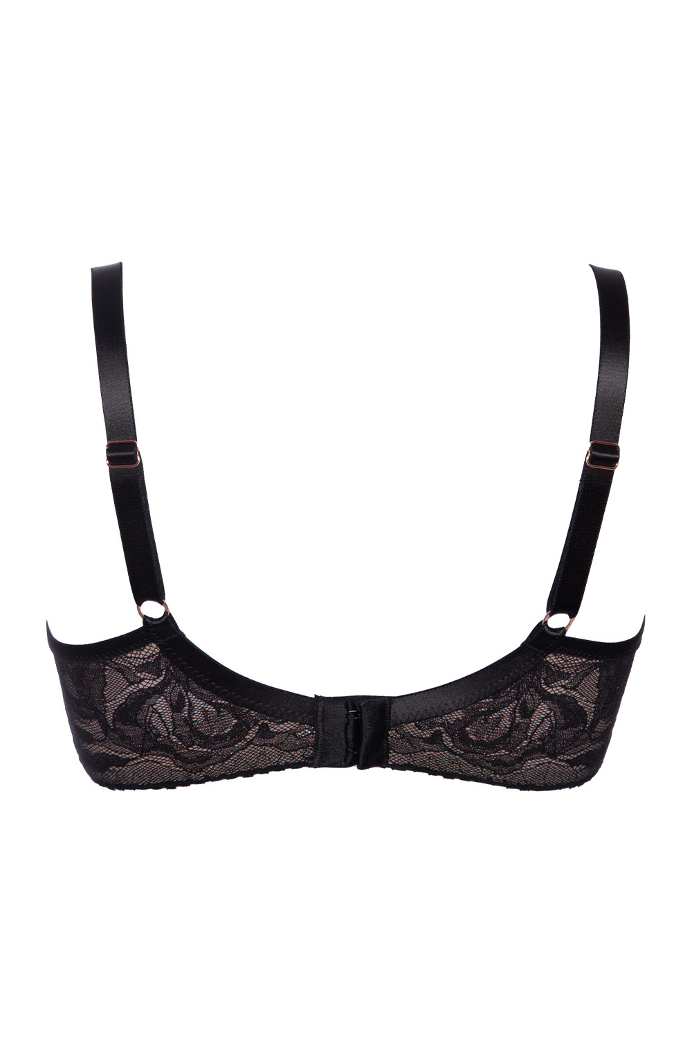 Alles бюст Frozen Black PU, Черный*
