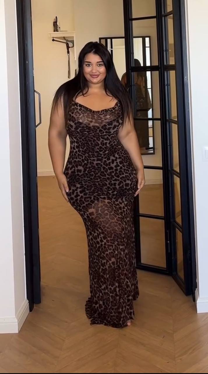 Instinto сорочка макси Haley, Леопард