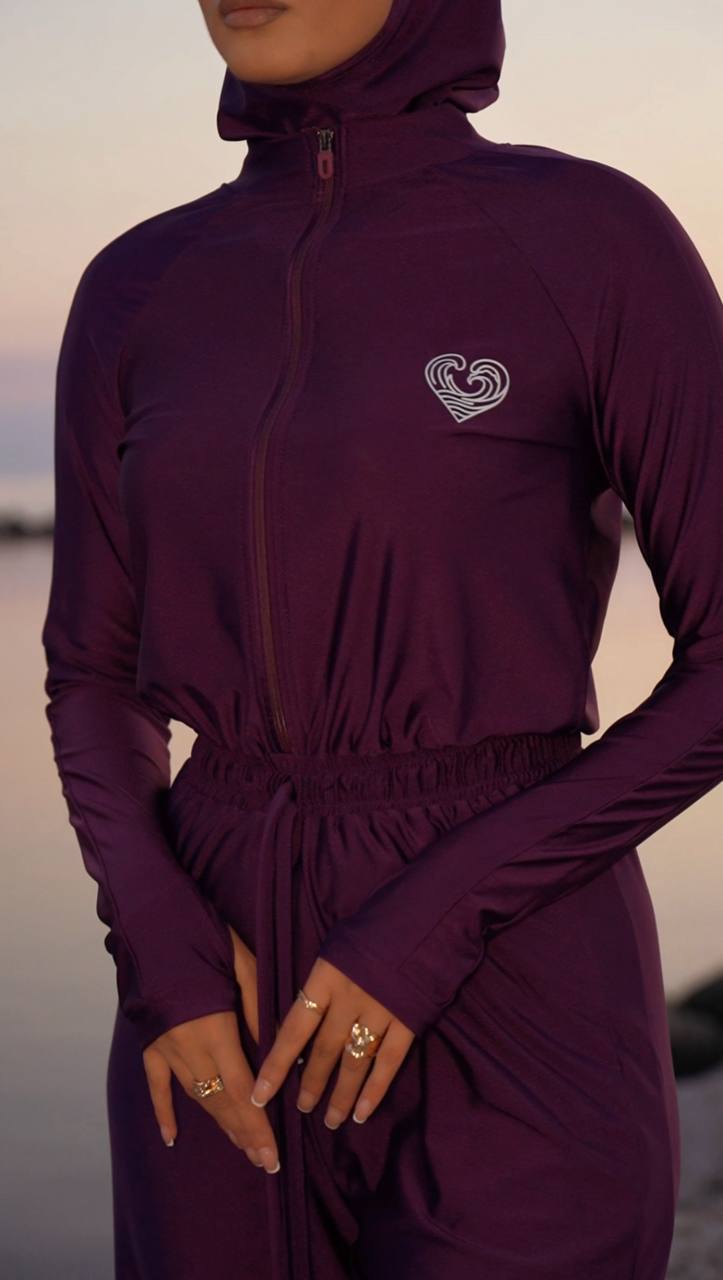 Instinto буркини комбез макси Zazoo, Фиолетовый