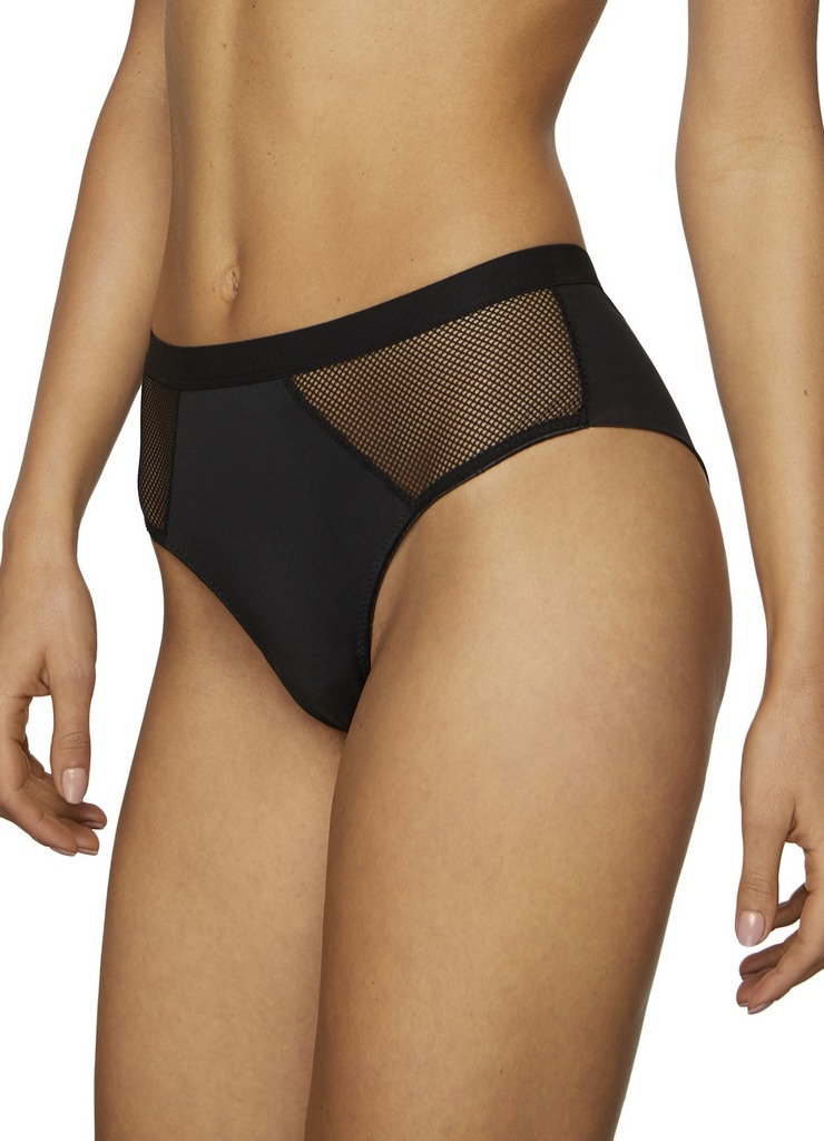 Kinga трусики бразильяно LARA BLACK 748/2-B (чз), Черный