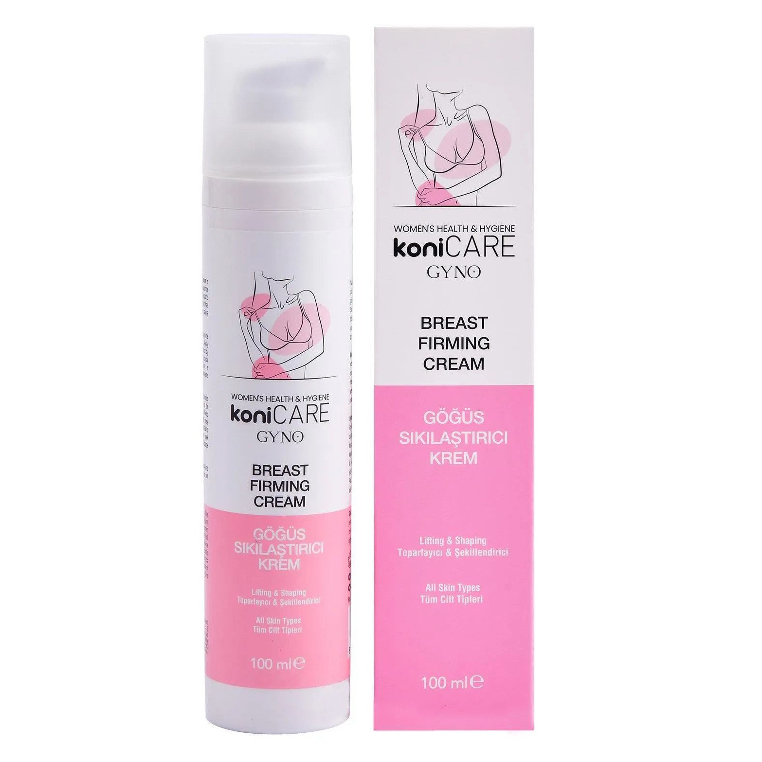 Konicare укрепляющий крем для груди Gyno Breast Firming Cream, 100 мл.
