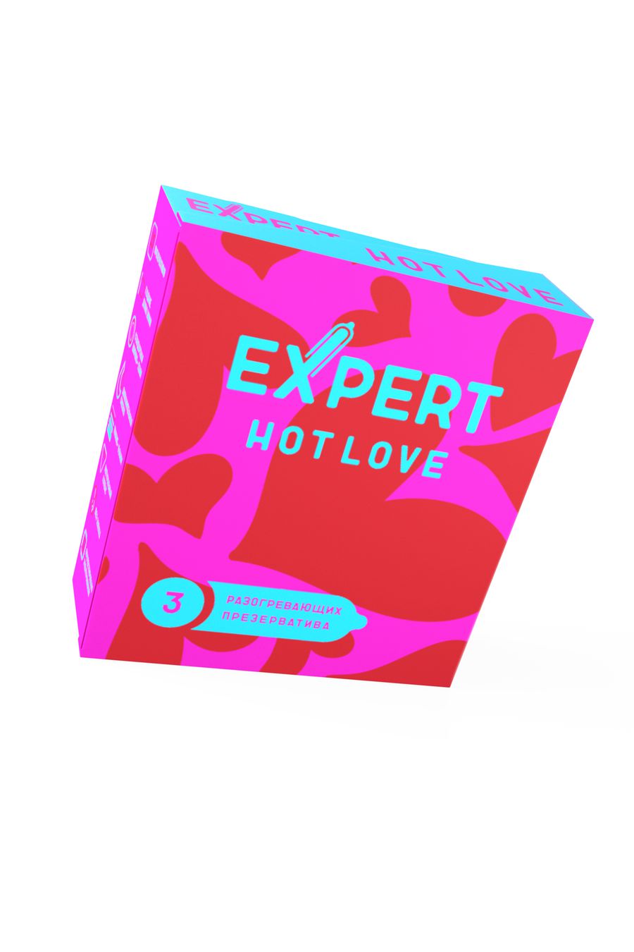 Expert презервативы с разогревающим эффектом Hot Love, 3 шт.