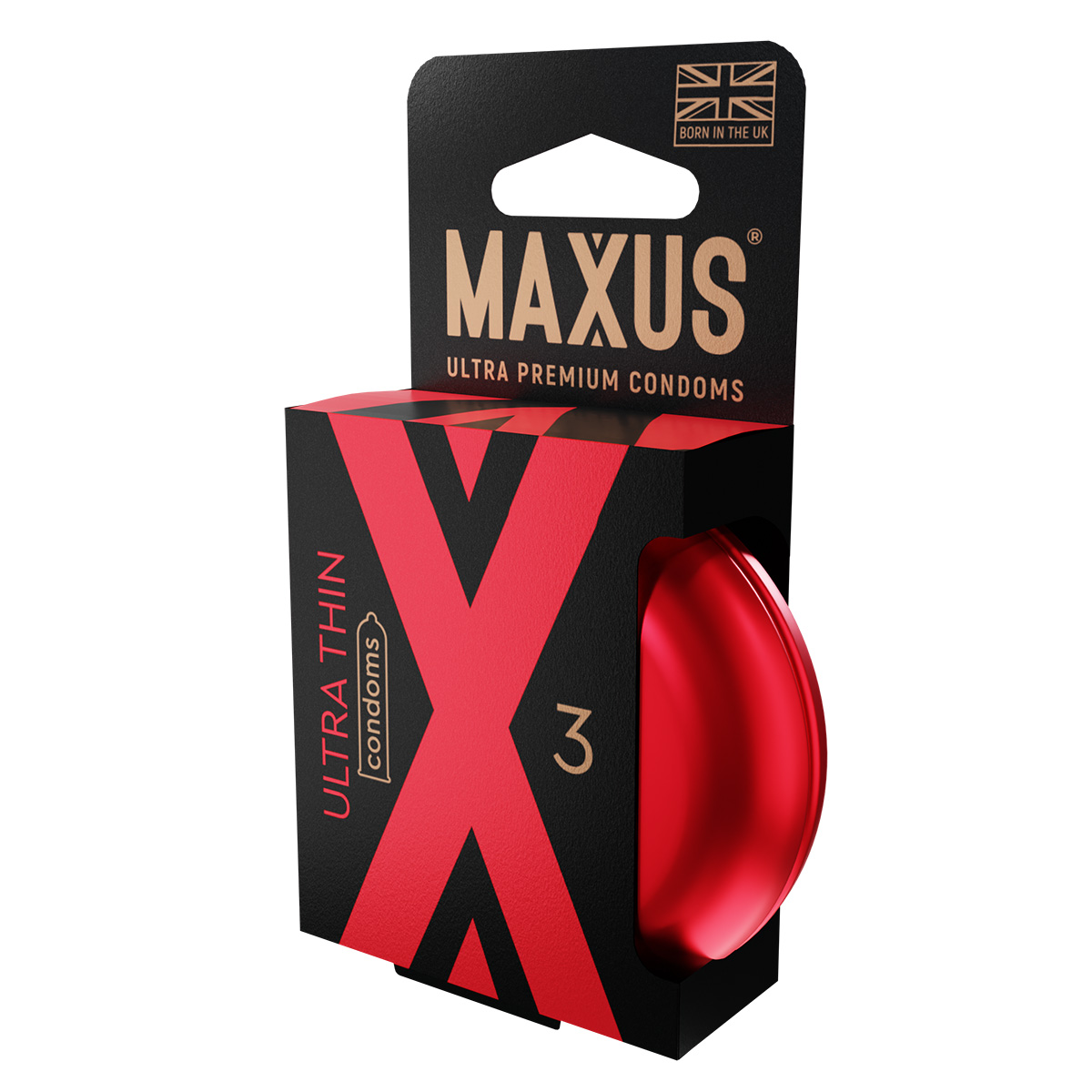 Maxus презервативы ультратонкие Ultra thin №3, 3 шт.