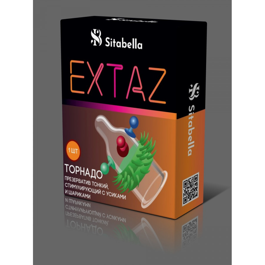 Sitabella презервативы Exstaz Торнадо, 1 шт.