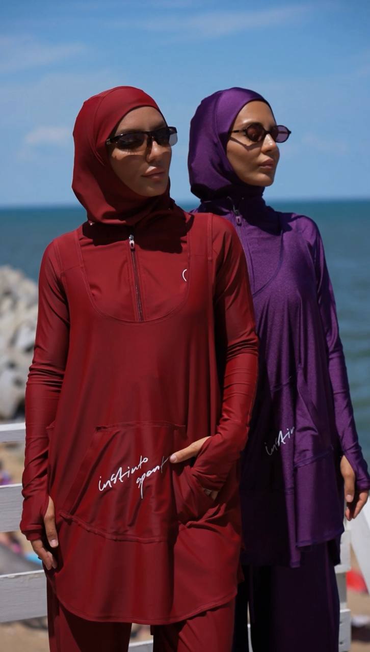 Instinto буркини комбез макси Zazoo, Фиолетовый