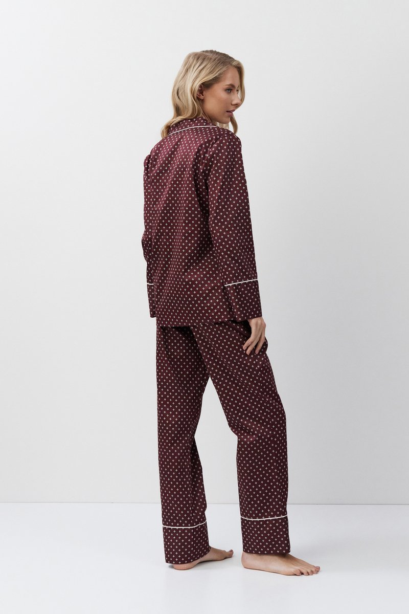 Aruelle пижама GEORGETTE (чз), Бордовый