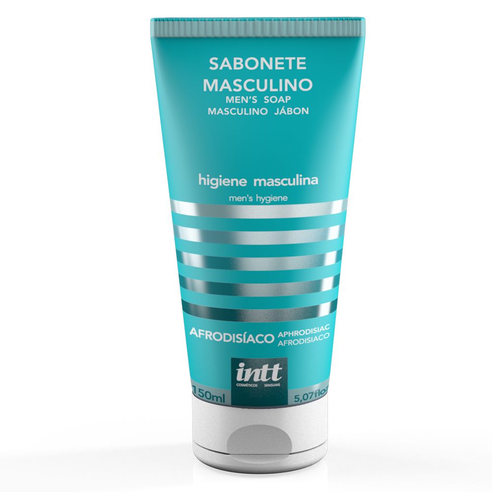 Intt очищающая гель-пенка для мужчин Masculino Sabonete, 150 мл.*