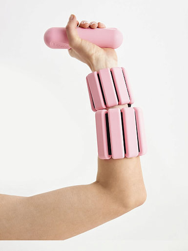 MELA утяжелители для рук и ног 2 x 1 кг, Розовый*