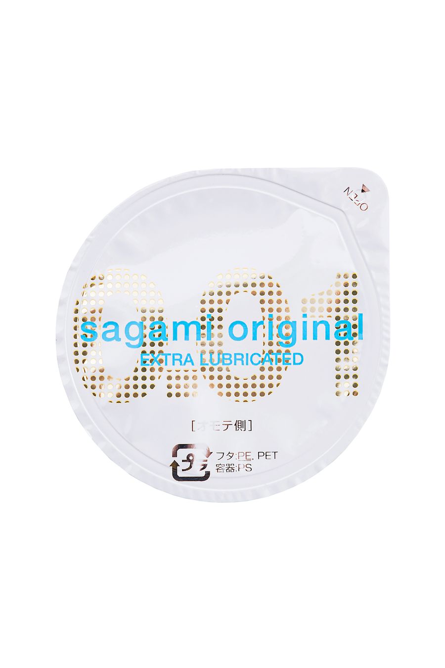 Sagami Original 0.01 Extra Lub с увеличенным количеством смазки, 1 шт.