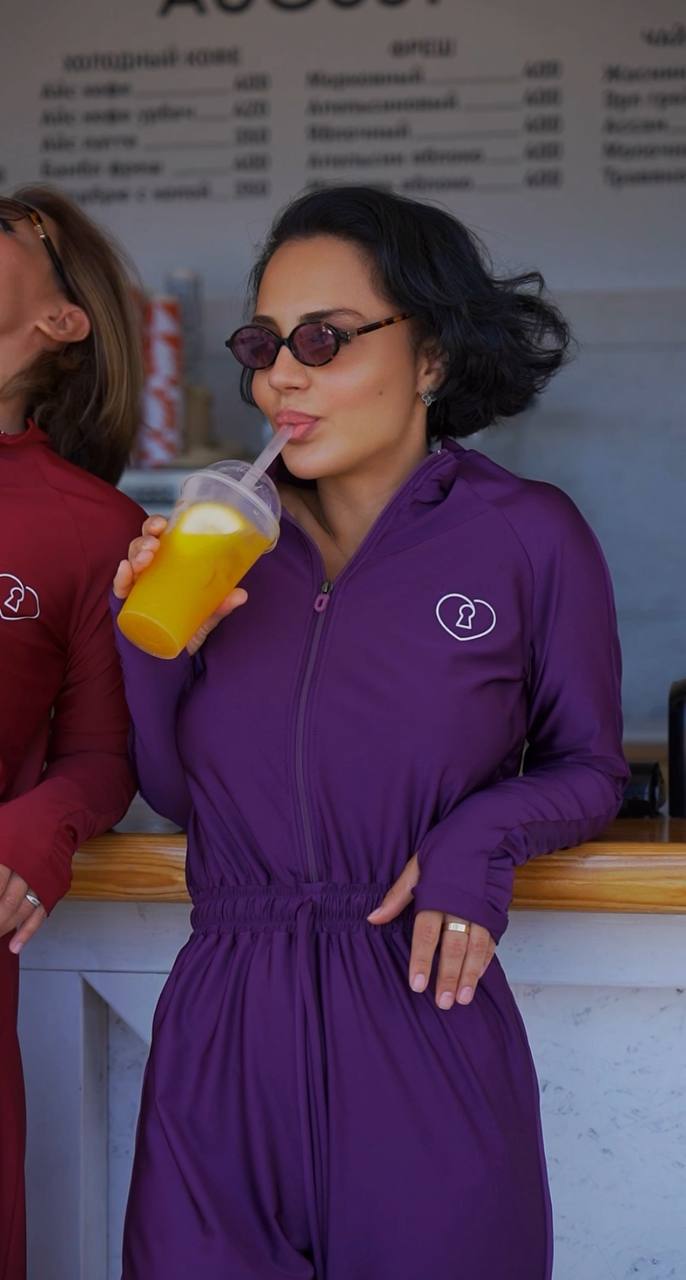 Instinto буркини комбез макси Zazoo, Фиолетовый