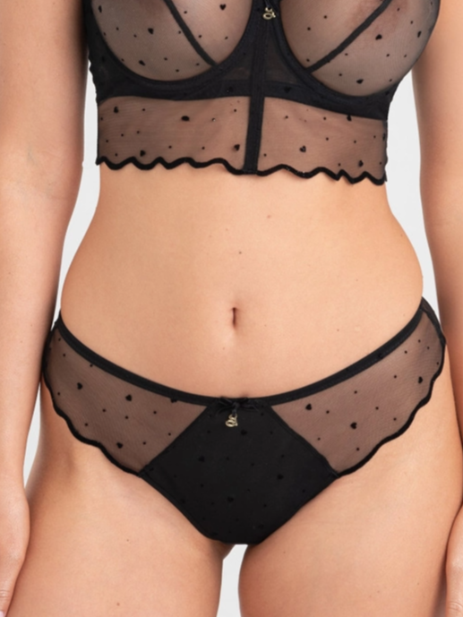 Samanta трусики стринги Melania C300 (чз), Черный