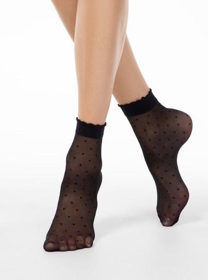 Conte носки в точку CE FANTASY (чз), Черный