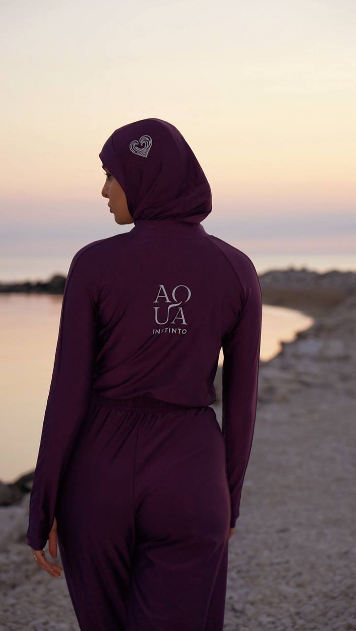 Instinto буркини комбез макси Zazoo, Фиолетовый