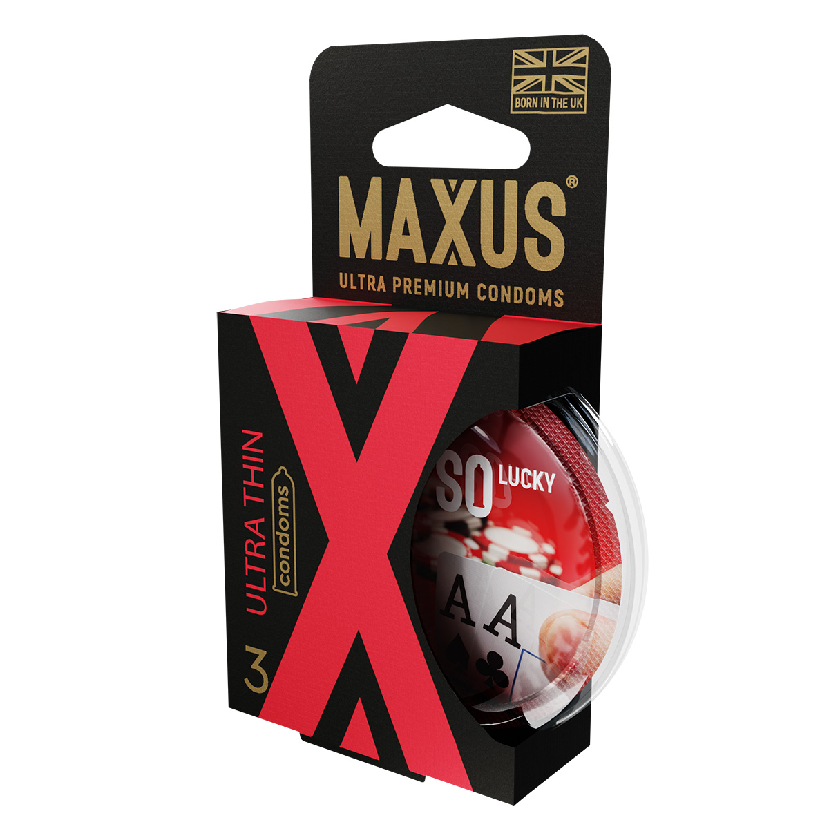 Maxus презервативы ультратонкие Sensitive, 3 шт.