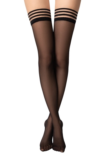 Conte чулки CABARET (чз), Черный