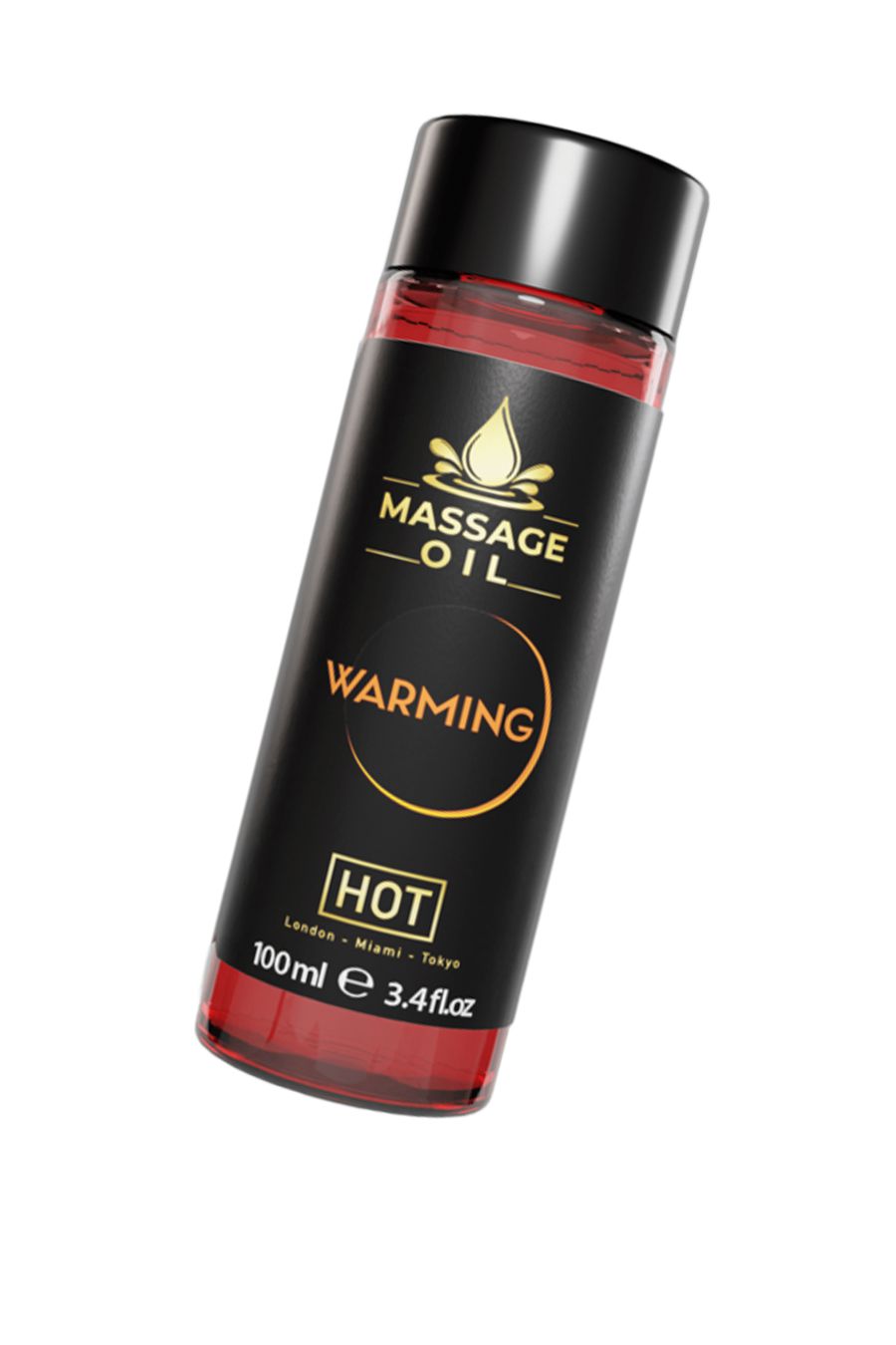 HOT массажное масло WARMING с согревающим эфектом, 100 мл.