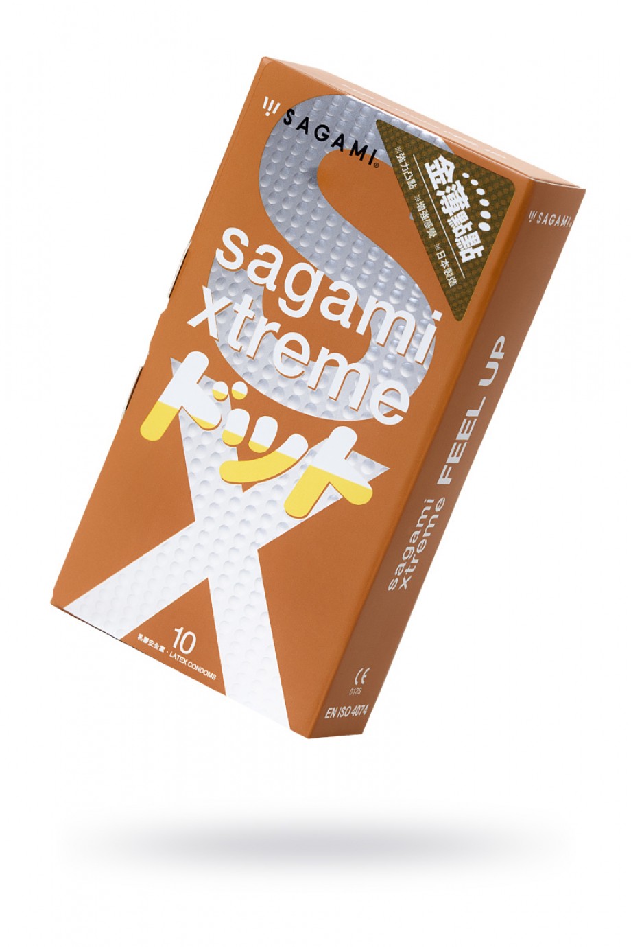 Sagami Xtreme презервативы латексные Feel Up, 10 шт