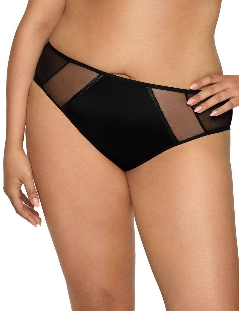 Ava трусики бразильяно PROTEA 1923, Черный