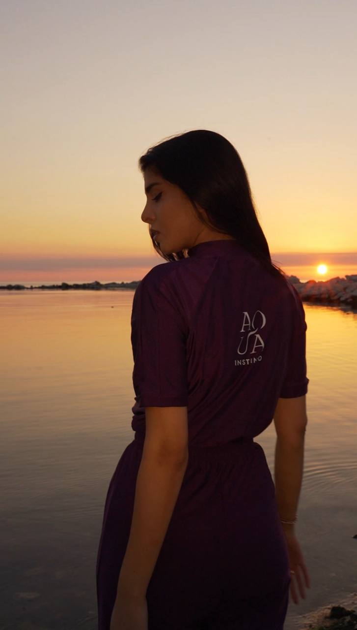 Instinto буркини комбез мини Sport, Фиолетовый