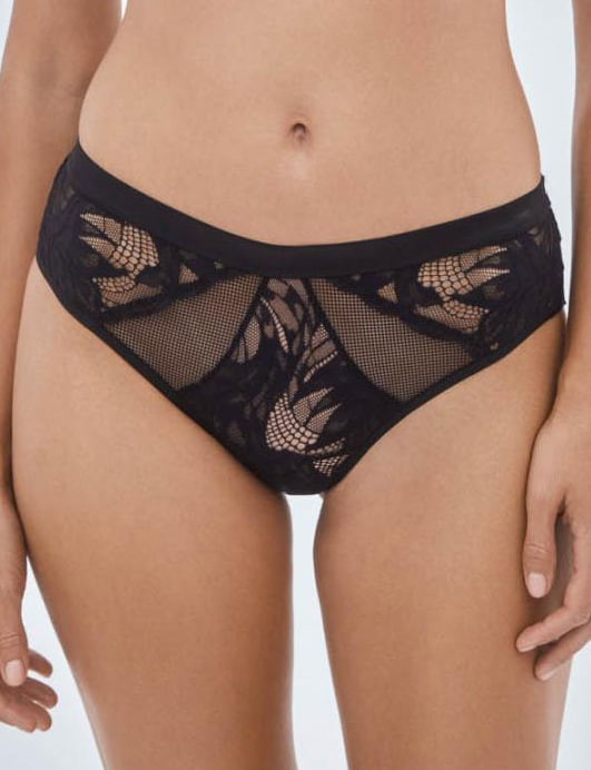 Alles трусики-бразилиана Boudoir (чз), Черный