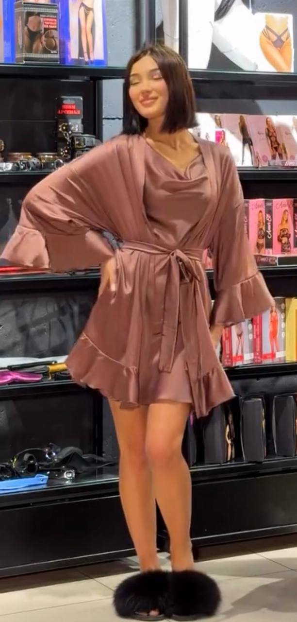 Instinto халат Perello, Капучино